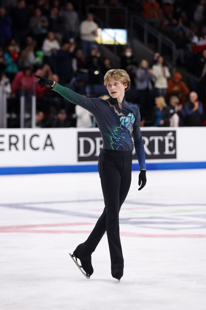 Malinin at 2023 Skate America