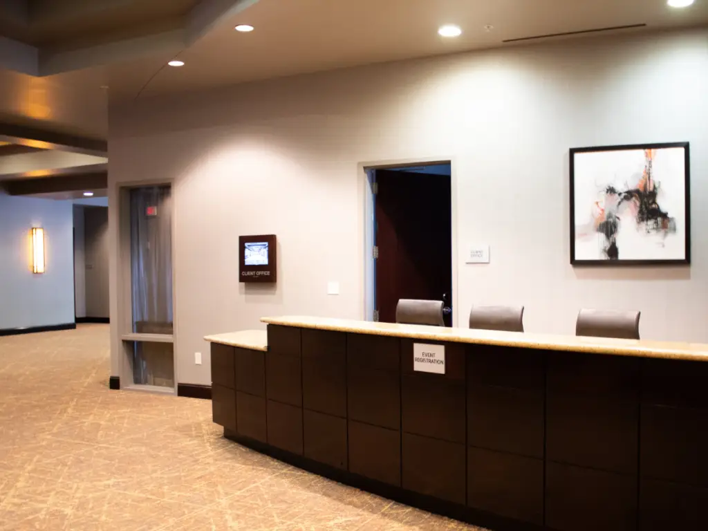 Courtyard by Marriott Registration Desk, Allen, TX