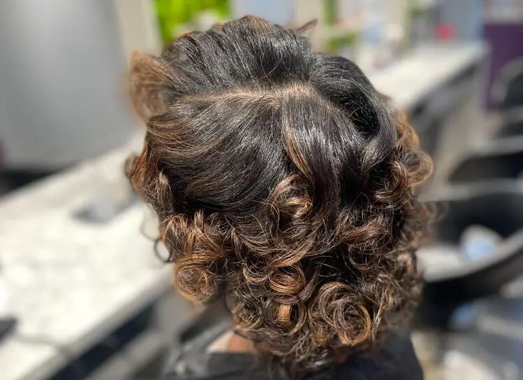 Color Bar Brown Hair