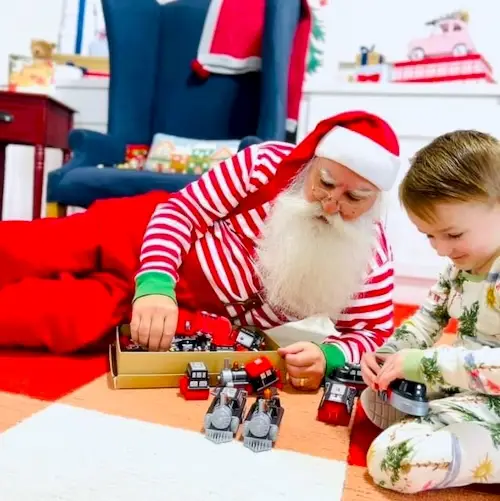 Santa at Play Street Museum