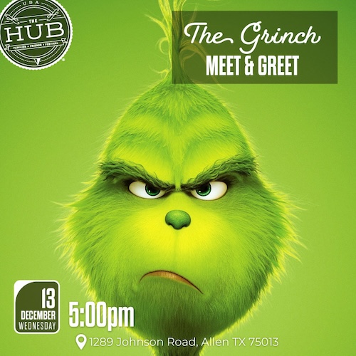 The Grinch at The HUB