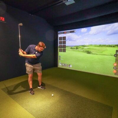 Terrell Recreation Center Golf Simulator