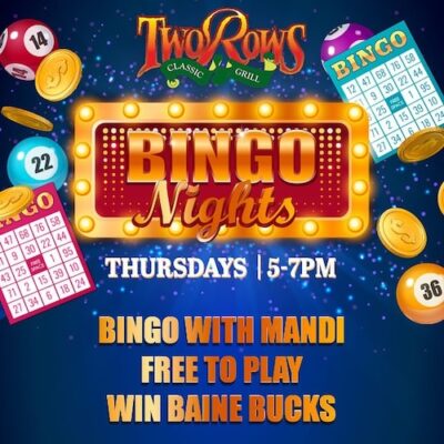 TwoRows Classic Grill Bingo Night