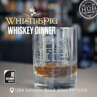 Whiskey Dinner at The HUB