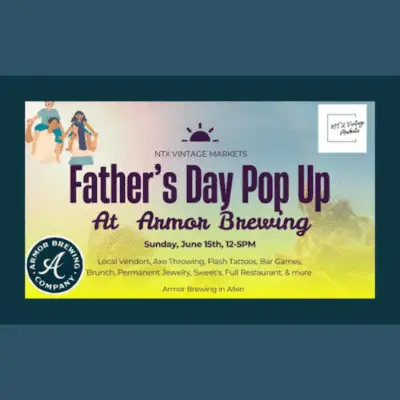 Father's Day Pop-Up at Armor Brewing Co.
