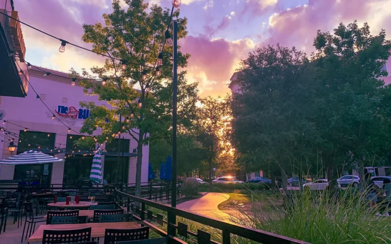 Watters Creek Village Sunset